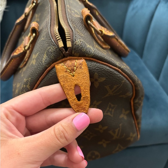 VINTAGE LOUIS VUITTON SPEEDY 25 - Picture 5 of 9